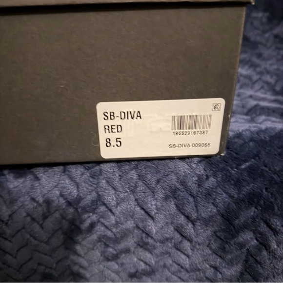 Betsey Johnson Glittering Red Ankle Booties - Picture 3 of 3